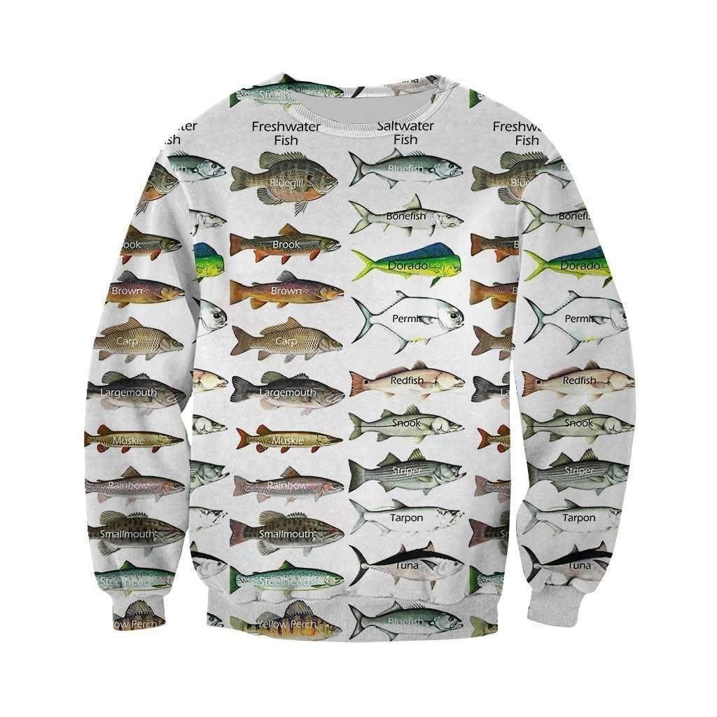3D All Over Printed Fish Shirts and Shorts