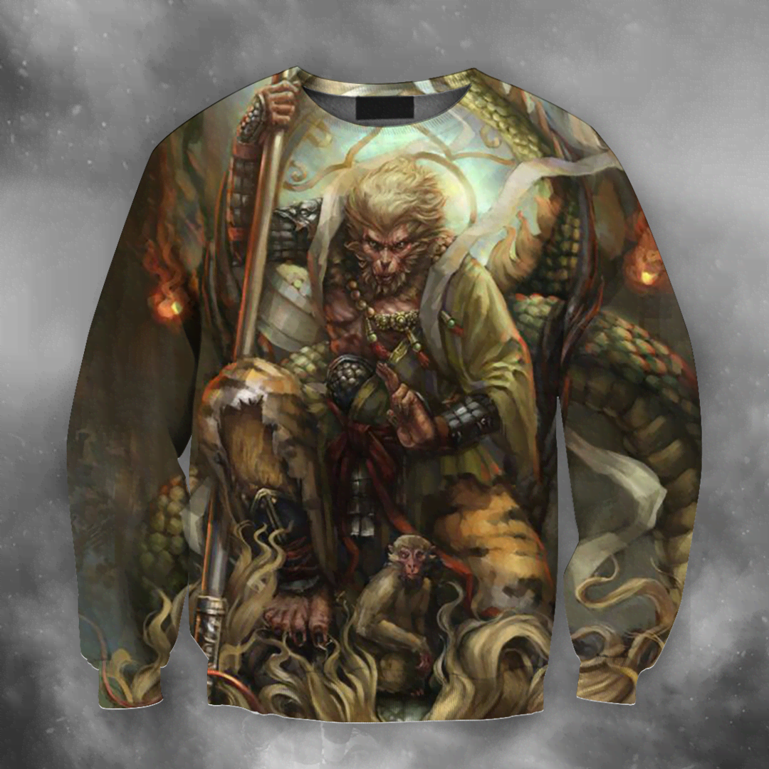 3D All Over Print Wukong Art