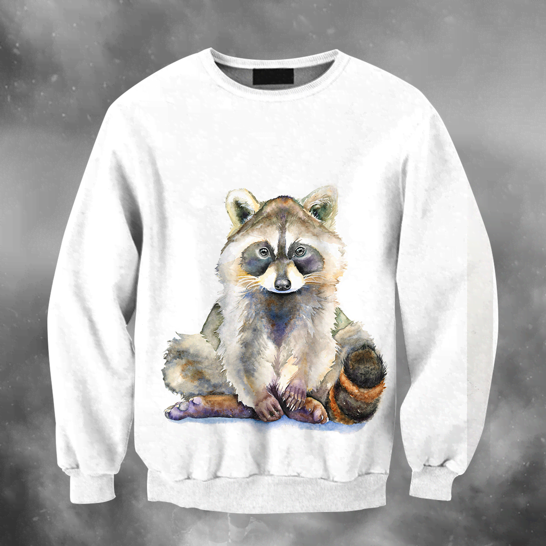 All Over Print Raccoon 04