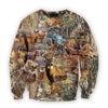 3D All Over Printed Deer camo Shirts