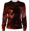 All Over Print Dragon Hoodie