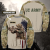 All Over US Army for Men and Women, T-Shirt, Zip Hoodies, Sweatshirt HBC104