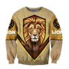 3D All Over Print Lion King for Men and Women, T-Shirt, Zip Hoodies, Sweatshirt HBC0029