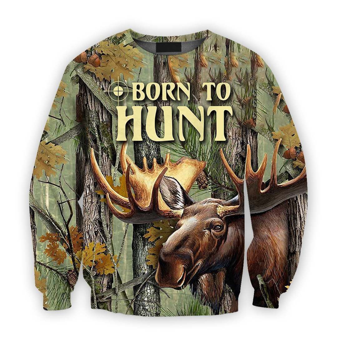 All Over Printed Moose Camo Shirts
