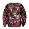 All Over Printed Camo Hoodie