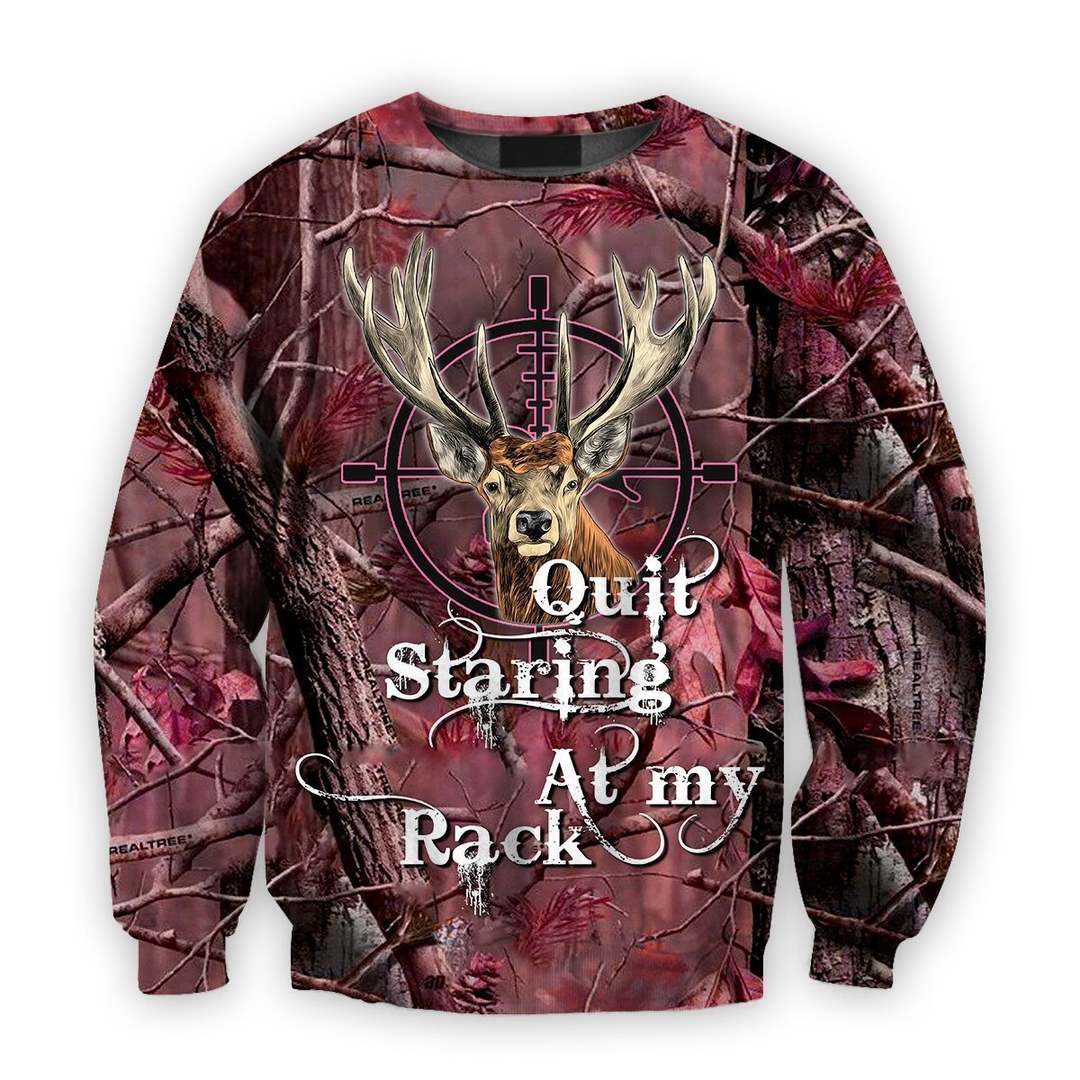 All Over Printed Camo Hoodie