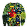 All Over Printed Parrots Shirts H242B