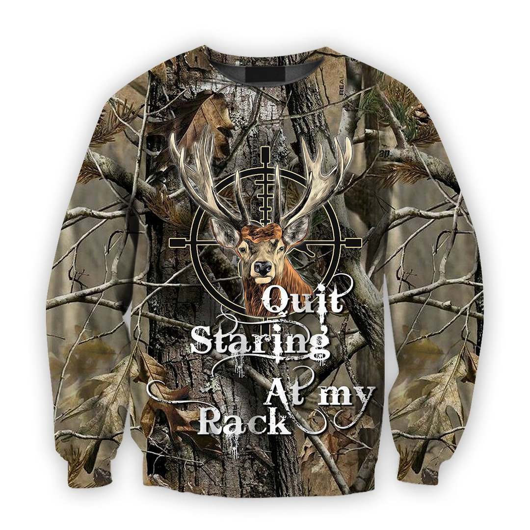 All Over Printed Camo Hoodie