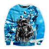 3D All Over Print Astronaut Under Water