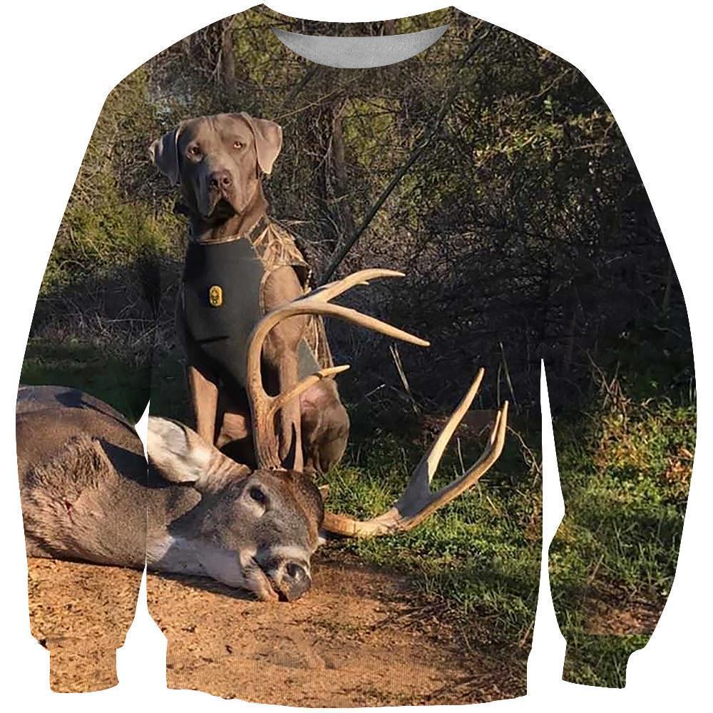 All Over Printed Deer Hunting H844B