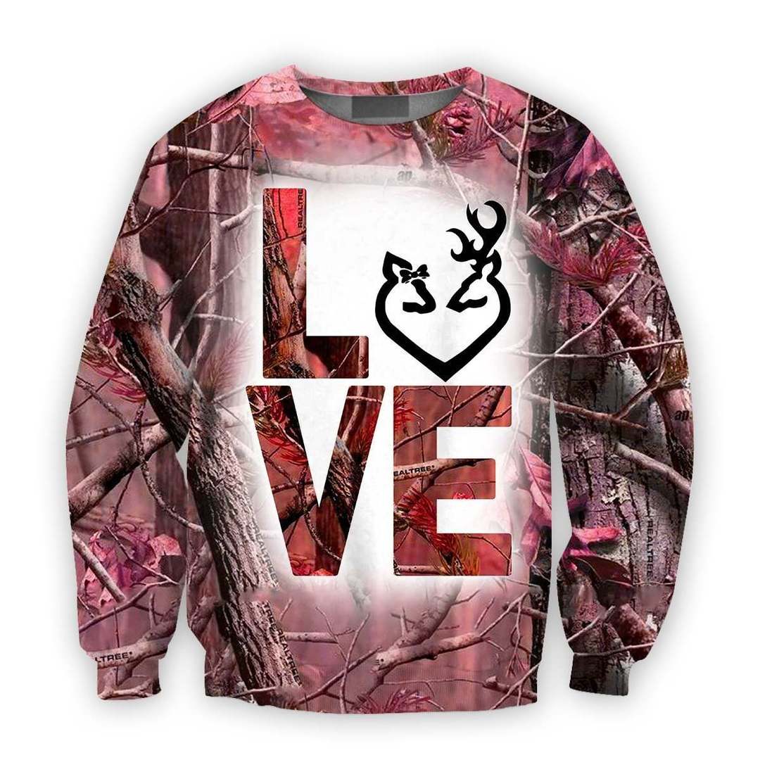3D All Over Printed LOVE Country Girls Shirts