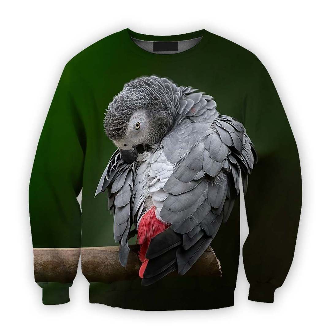 All Over Printed Parrots Shirts H400