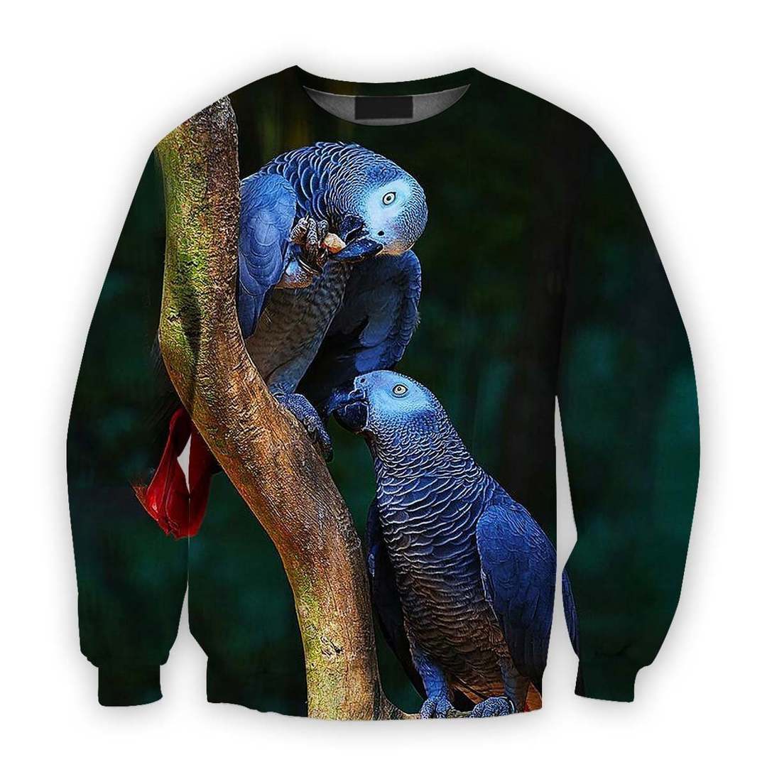 All Over Printed Parrots Shirts H403