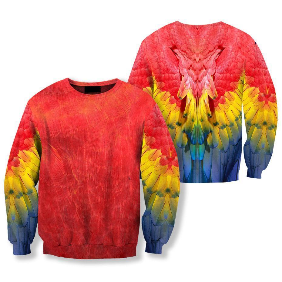 All Over Printed Parrots Shirts H2539B