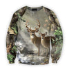 3D All Over Printed Deer Hunting Camo Clothes