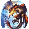 All Over Print Dragon Hoodie