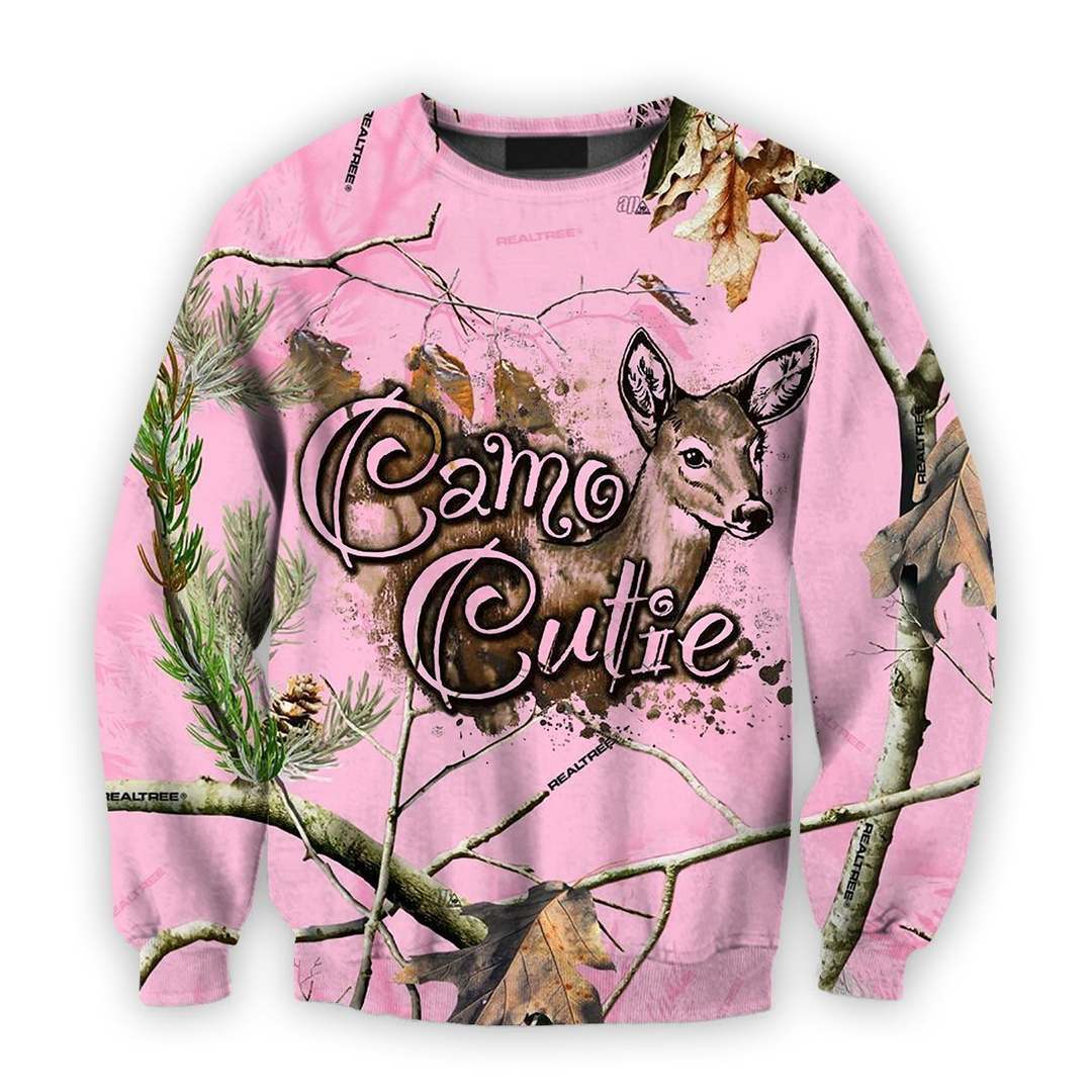 All Over Printed Country Girl Pink Camo Shirts