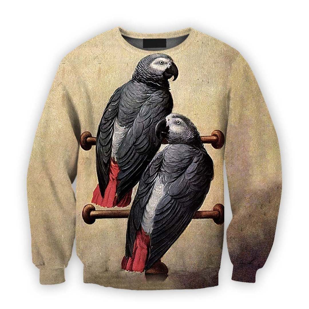 All Over Printed Parrots Shirts H395