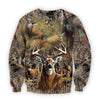 3D All Over Printed Love Hunting Camo Hoodie