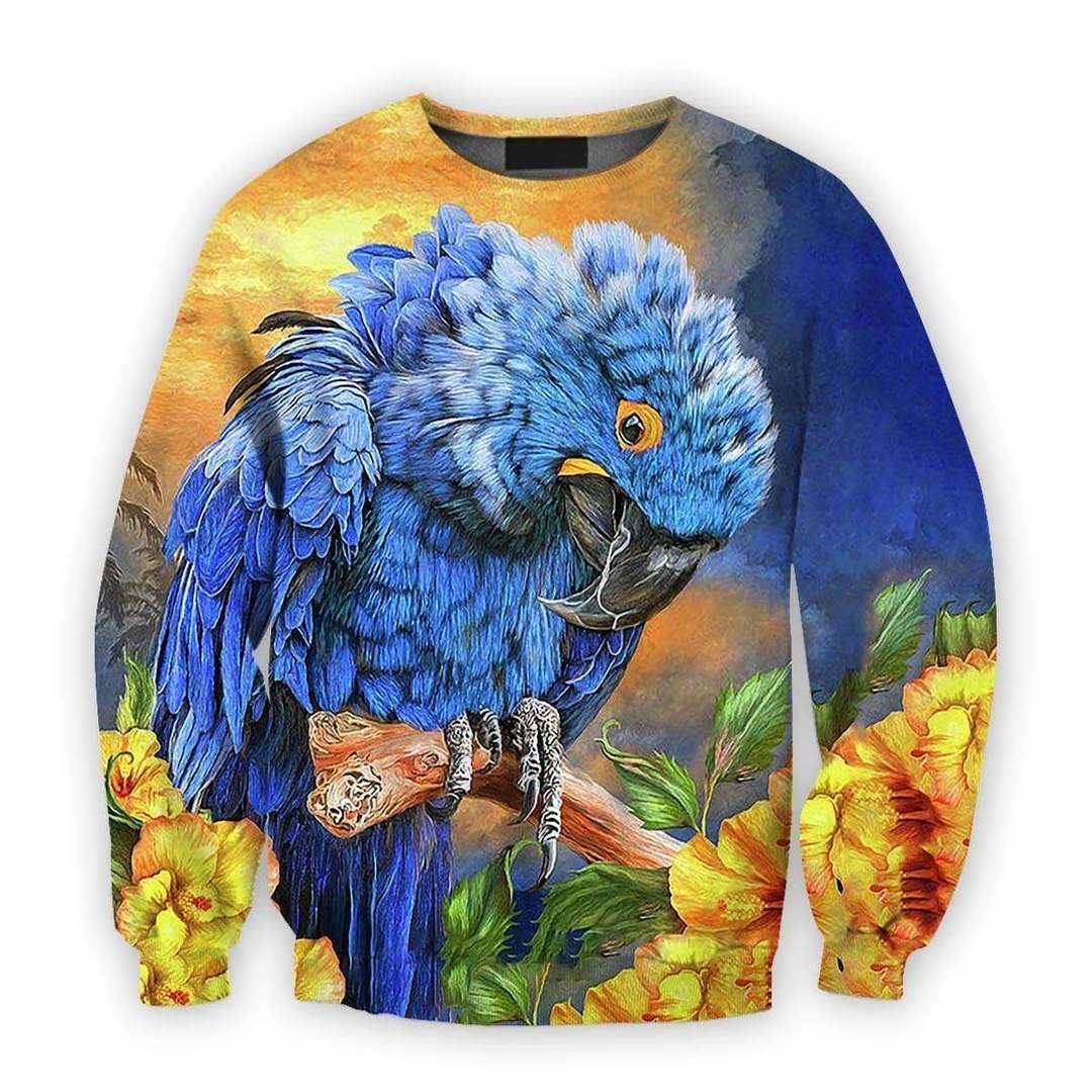 All Over Printed Parrots Shirts H401