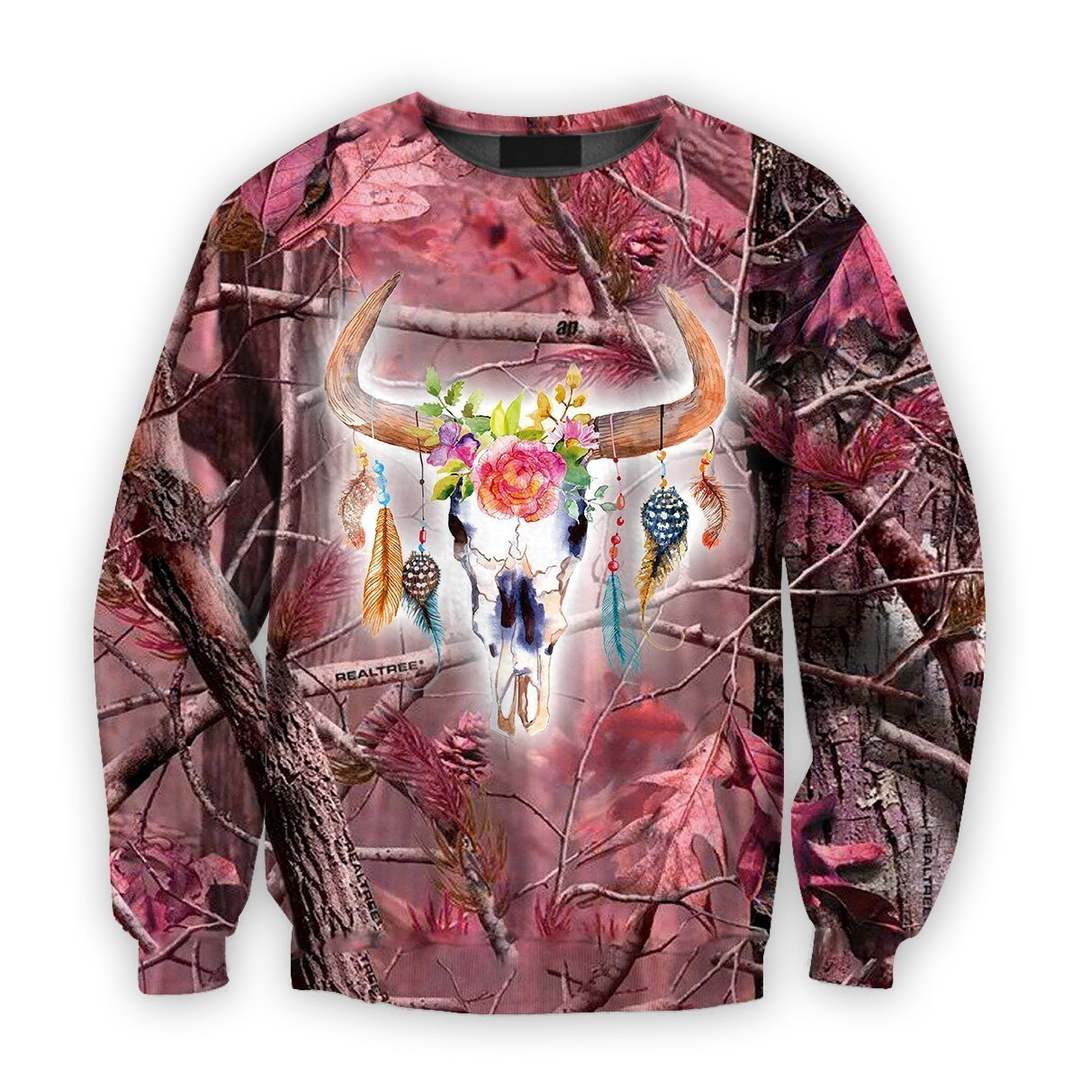 All Over Printed Camo Deer Shirts
