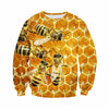 3D All Over Printed Bees Shirts and Shorts