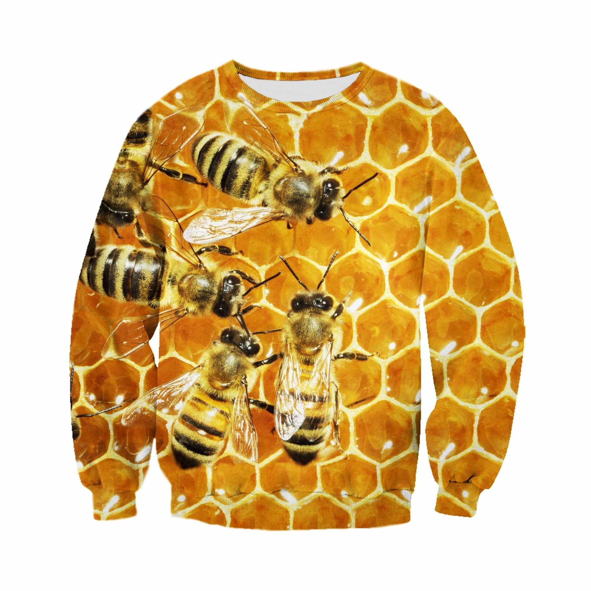 3D All Over Printed Bees Shirts and Shorts