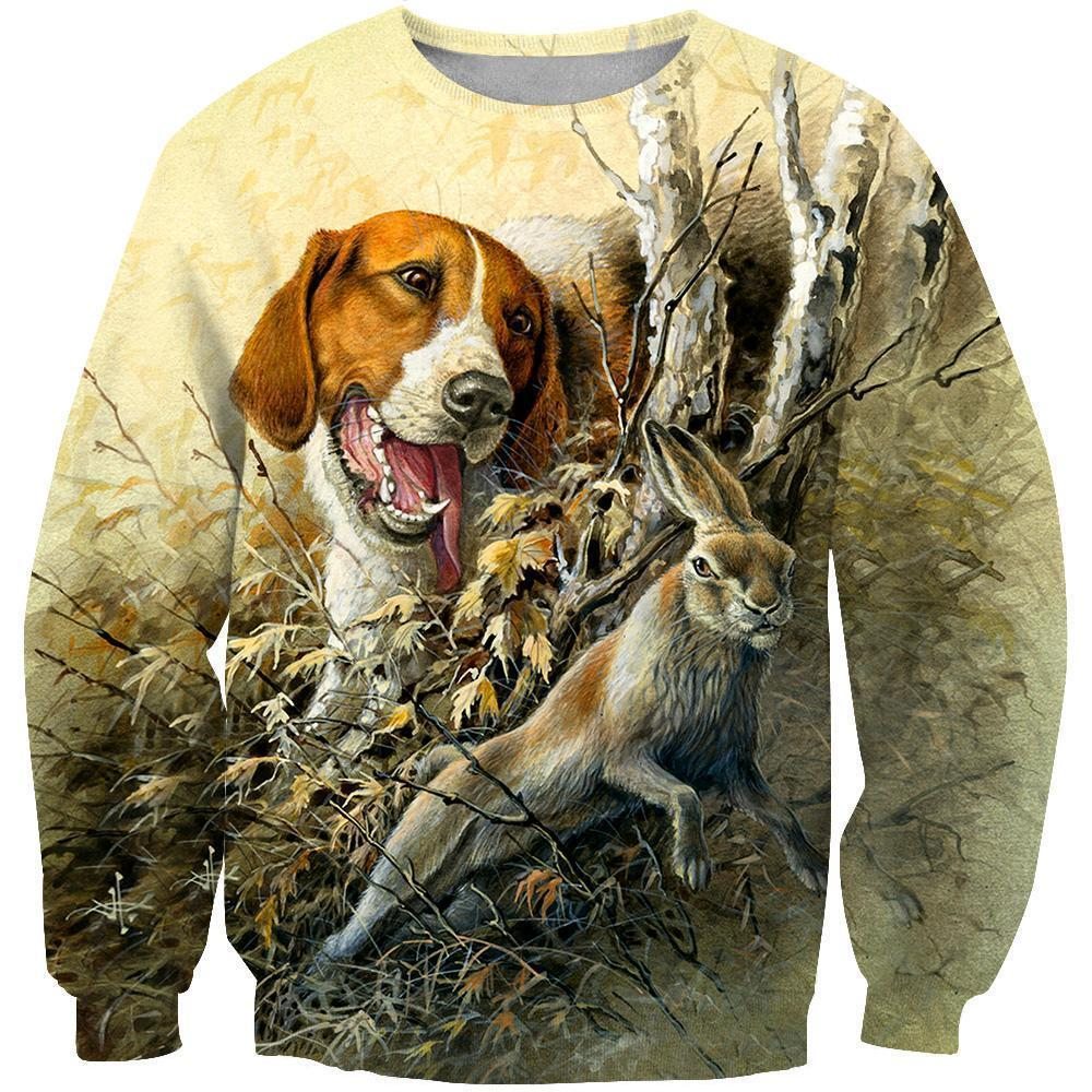 All Over Print Rabbit Hunting