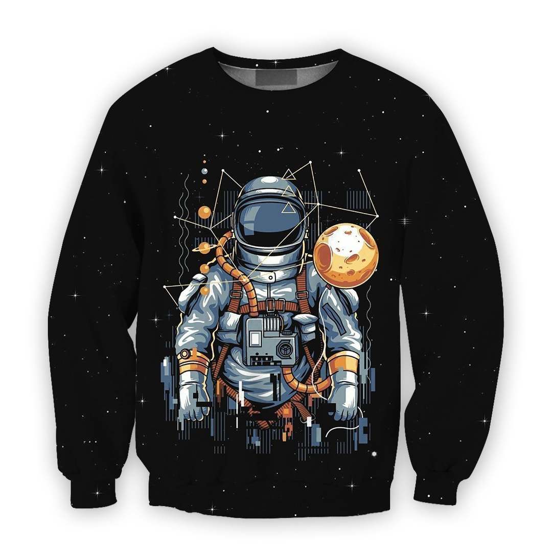 3D all over print astronaut machine outerspace