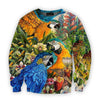 All Over Printed Parrots Shirts H393