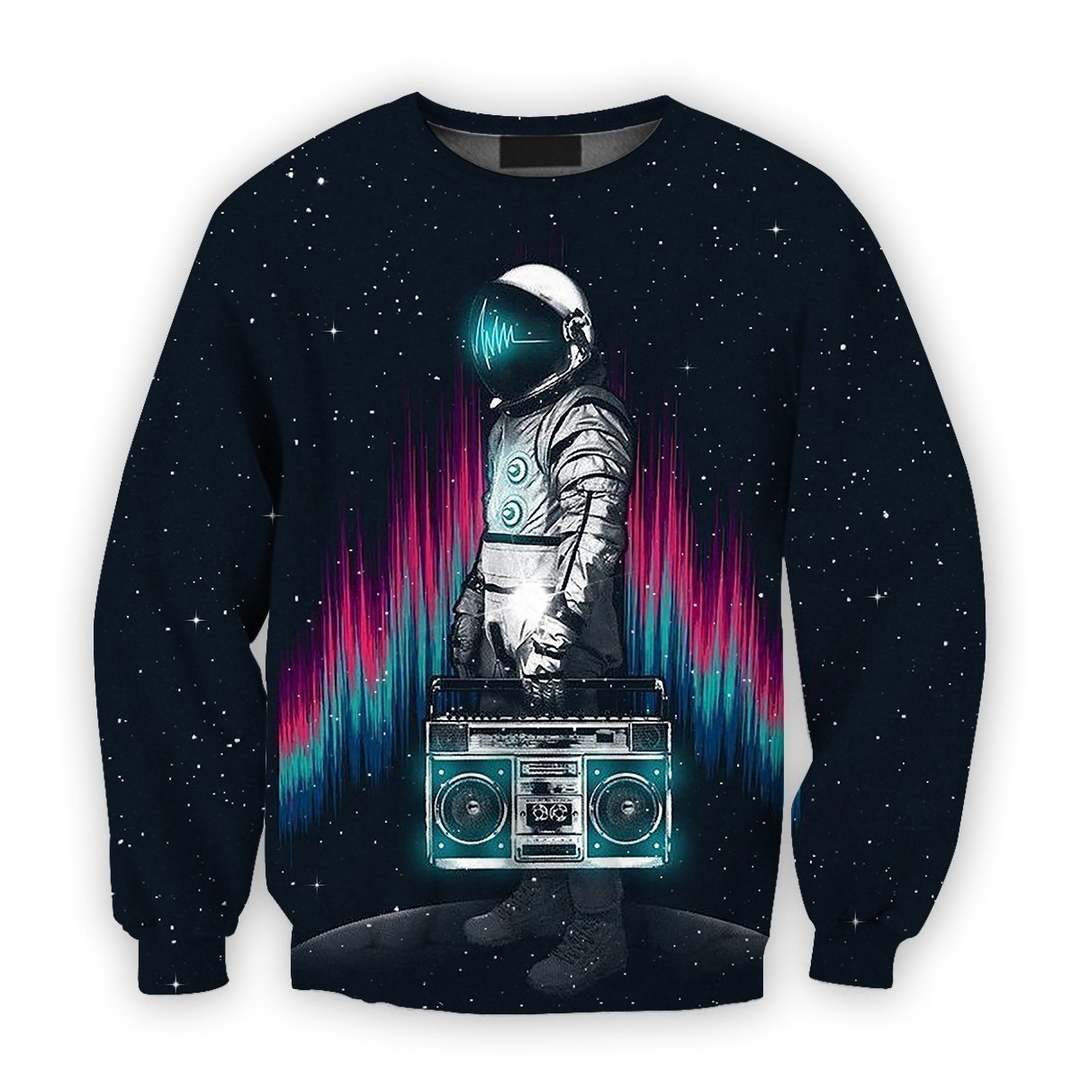 3D All Over Print Astronaut with boombox