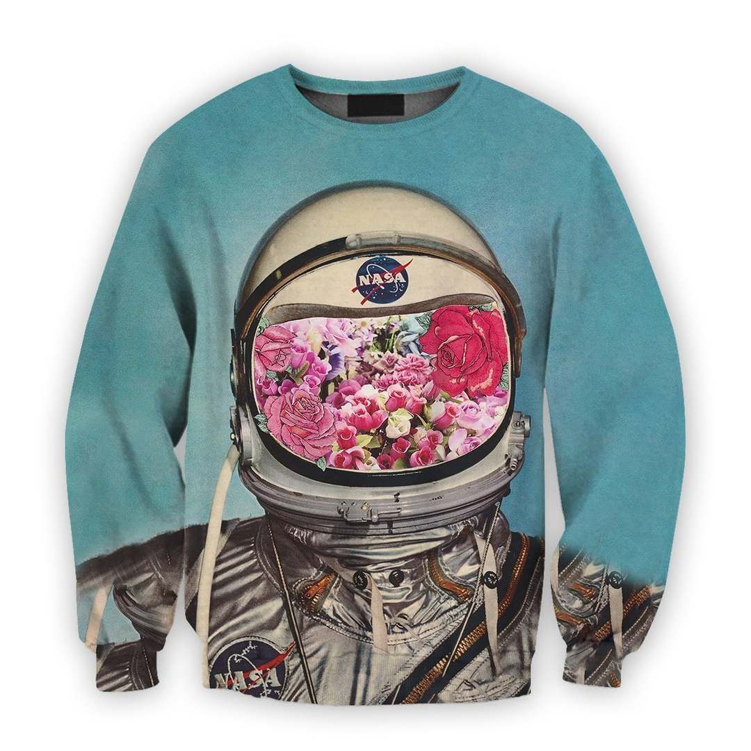 3D all over print astronaut outerspace