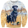 All Over Print Black Labrador