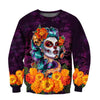 Awesome Hoodie Day Of The Dead Catrina for Men and Women HBC274