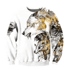 Awesome Hoodie 3D All Over Print Wolf Tatoo for Men and Women Hoodie, T-Shirt, Zip Hoodies, Sweatshirt