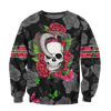 All Over Print Snake love Skull red for Men and Women, T-Shirt, Zip Hoodies, Sweatshirt HBC0075