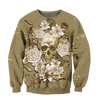 All Over Print Skull day of the dead for Men and Women, T-Shirt, Zip Hoodies, Sweatshirt HBC0073