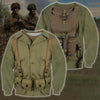 3D All Over Printed U.S. WWII Soldier Shirts