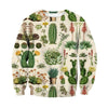 3D All Over Print Cacti Hoodie