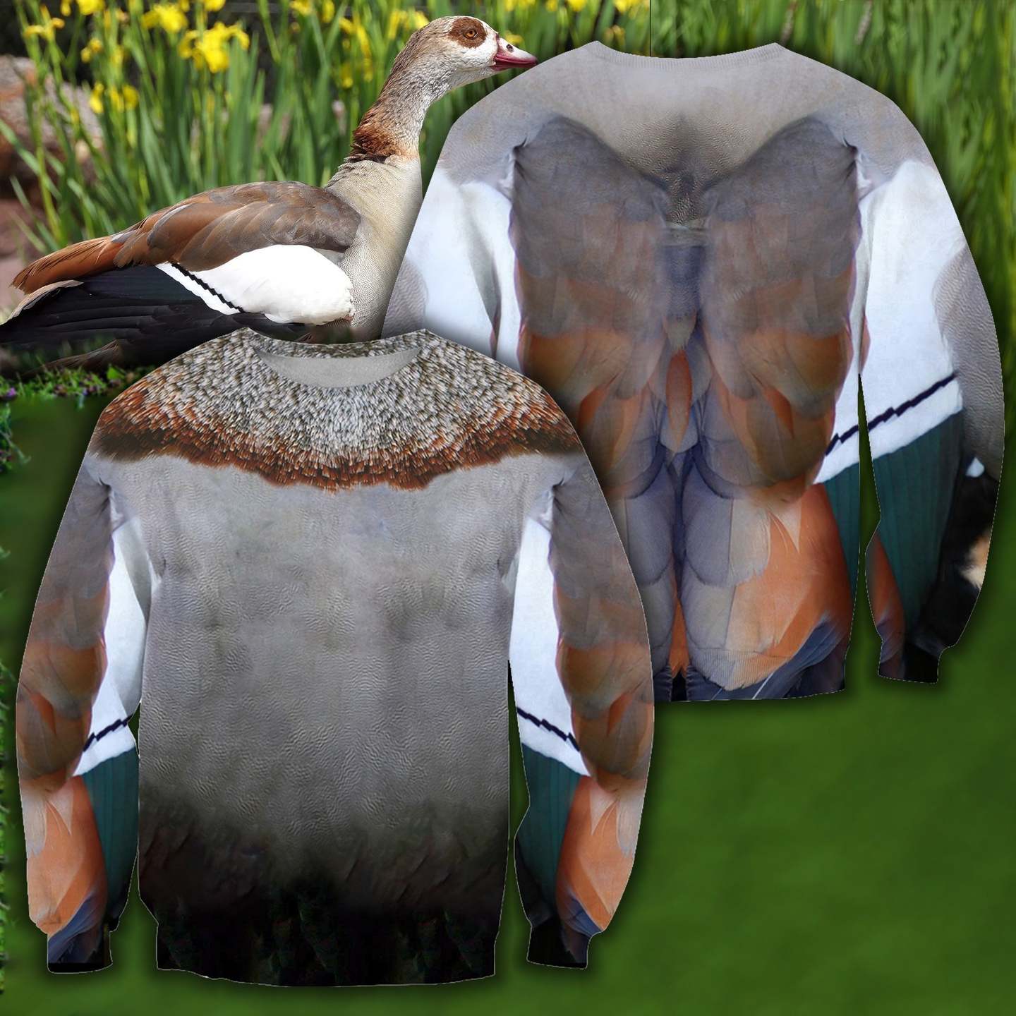 3D All Over Printed Egyptian Goose Cover