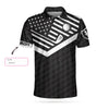 Awesome Hoodie Golf American Flag 3D All Over Print Polo Shirt DC099