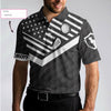 Awesome Hoodie Golf American Flag 3D All Over Print Polo Shirt DC099