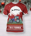 Awesome Hoodie Christmas Farmer for Men and Women HBC330