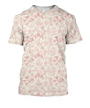 3D All Over Printing Red Pink Mushroom Premium Shirt