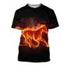 All Over Print Horse Fire