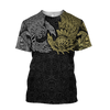 3D All Over Print Ranven of Odin for Men and Women, T-Shirt, Zip Hoodies, Sweatshirt HBC0055
