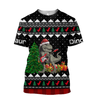 Awesome Hoodie Christmas Dinosaur for Men and Women HBC215