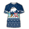 Awesome Hoodie Christmas Santa Fishing Yolo for Men and Women HBC317