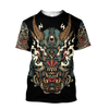 Awesome hoodie 3d all print Samurai Tattoo Art for Men and Women, T-Shirt, Zip Hoodies, Sweatshirt NQ0019