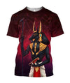 3D All Over Print Beautiful Anubis Hoodie
